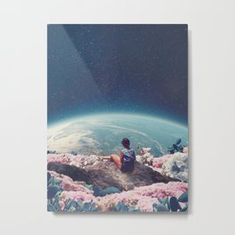 My World Blossomed when I Loved You Metal Print