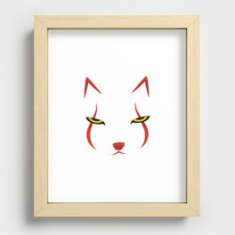 Kittywise Recessed Framed Print
