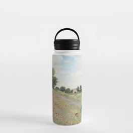  The Poppy Field Near Argenteuil Water Bottle