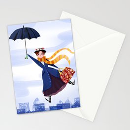 Mary Poppins Stationery Card