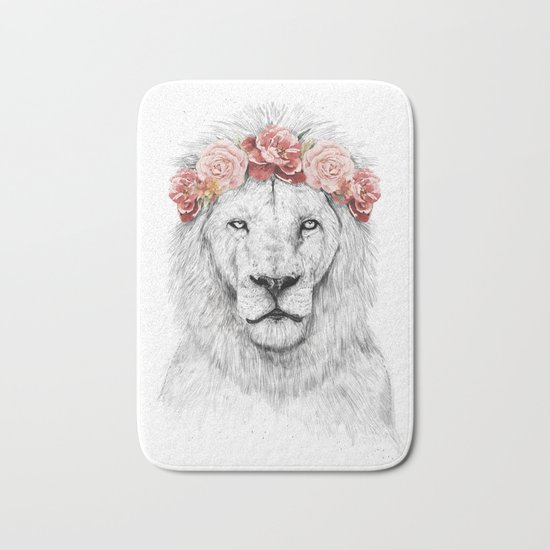 Festival lion Bath Mat