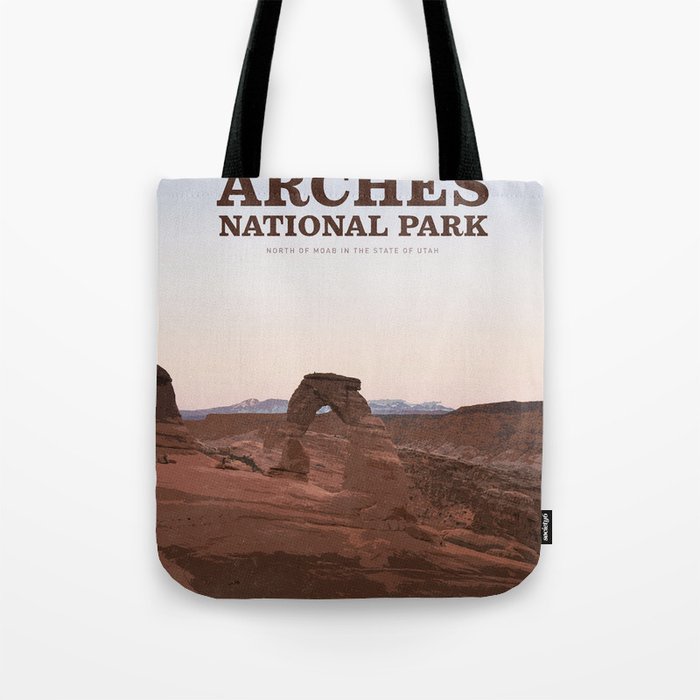 Visit the Arches National Park Tote Bag