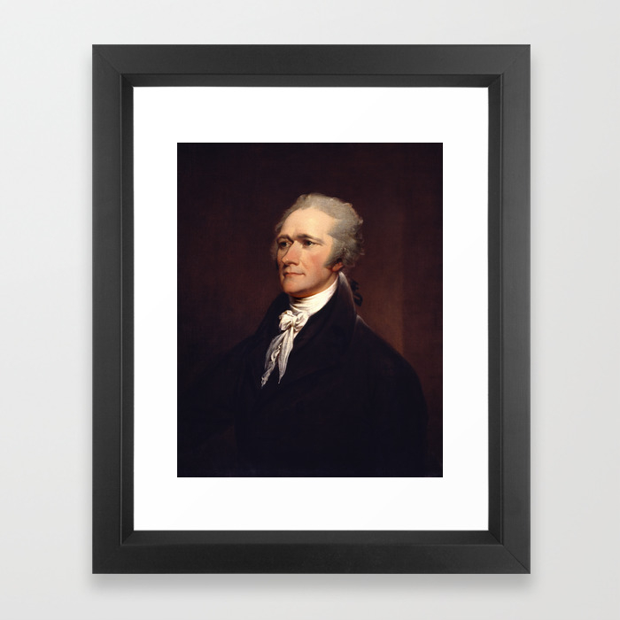 Alexander Hamilton By John Trumbull Framed Art Print By Warishellstore Society6