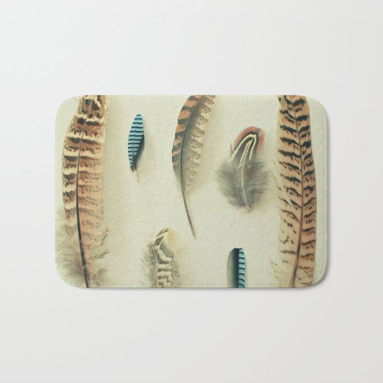 The Feather Collection Bath Mat