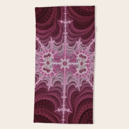 Alien Web Beach Towel