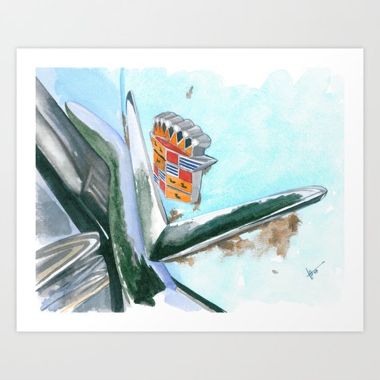 '51 Nose Art Print