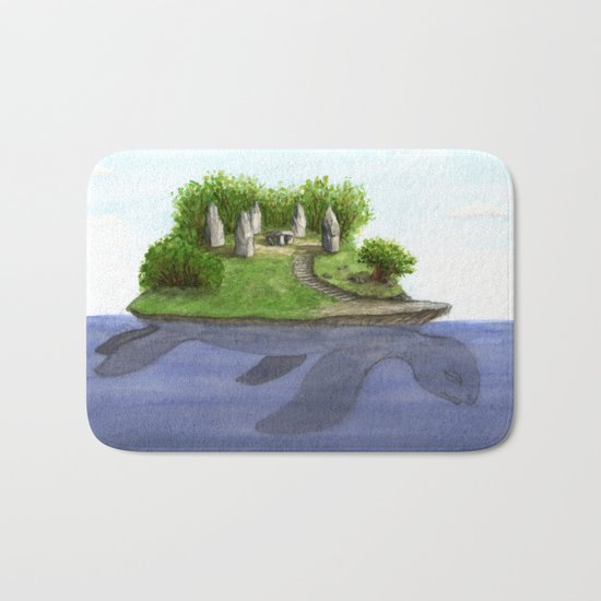 Turtle island Bath Mat