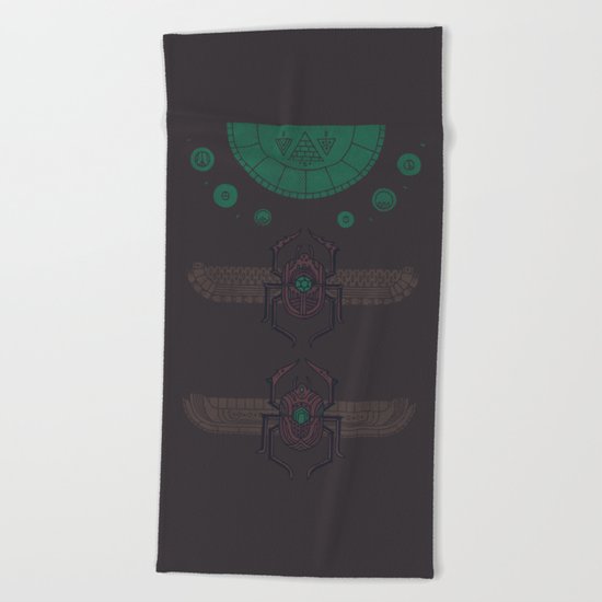 Scarabs Beach Towel