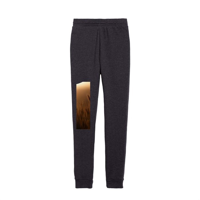 Golden Wheat Field Kids Joggers