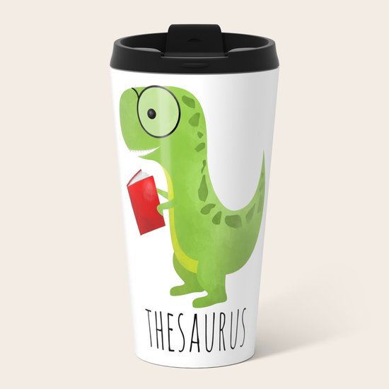 Thesaurus Travel Mug by A Little Leafy Society6