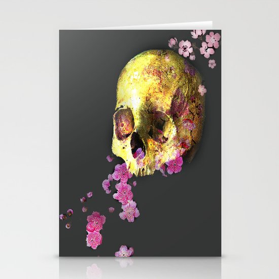 SKULL 3 Stationery Cards