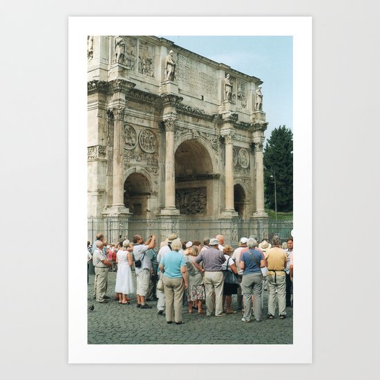 In Rome 2 Art Print