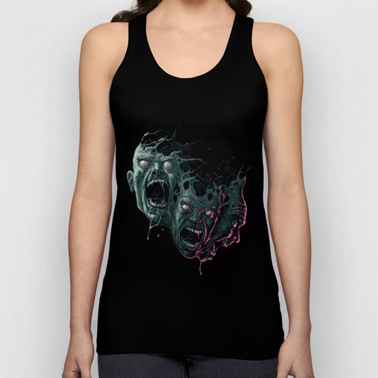 Cathartic Chaos (color) Unisex Tank Top