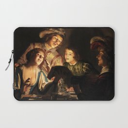 Musical Group by Candlelight, 1623 by Gerard van Honthorst Laptop Sleeve
