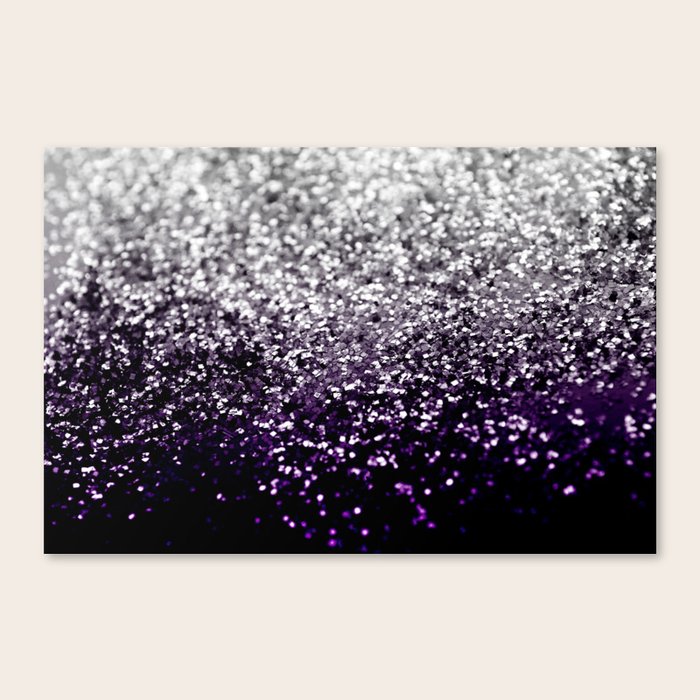 Dark Night Purple Black Silver Glitter 1 Shiny Decor Art Society6 Canvas Print By Anitabellajantz Society6 It is essential to determine the size, style. dark night purple black silver glitter 1 shiny decor art society6 canvas print by anitabellajantz