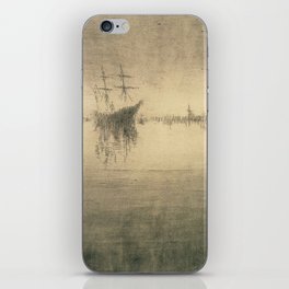 Venice Etching [Nocturne] - James Abbott McNeill Whistler iPhone Skin