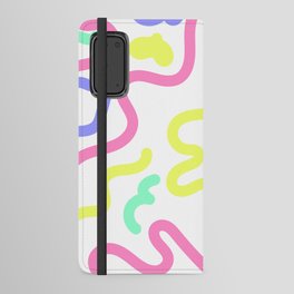 2  Abstract Shapes Squiggly Organic 220520 Android Wallet Case