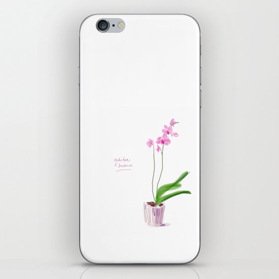 Orchidea d'Inverno iPhone & iPod Skin