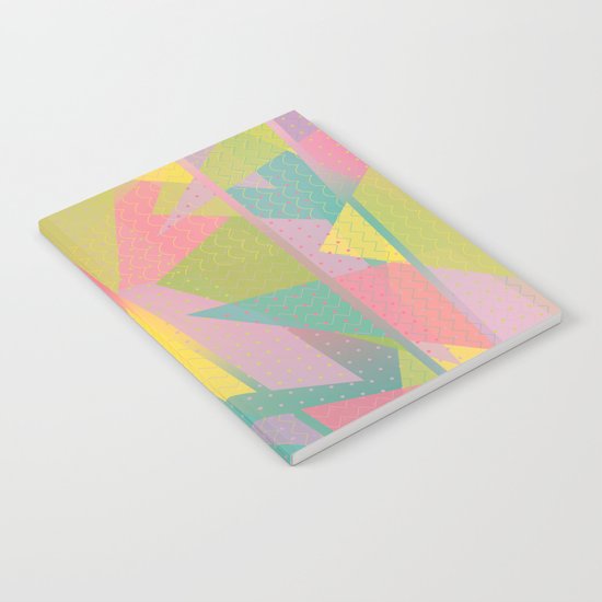 Abstract Geometric Pattern - Sugar Crush Notebook