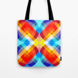Busama - Colorful Abstract Art Tote Bag