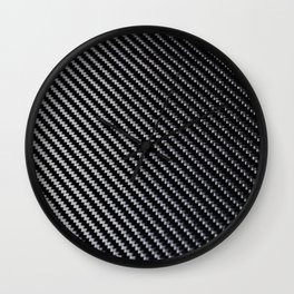 Carbon Fiber Wall Clock