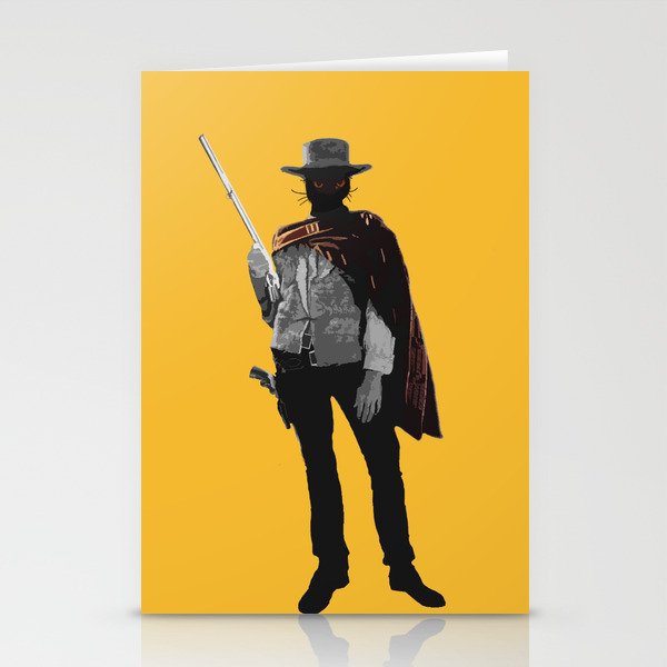 Pixel pretend to be Clint Stationery Cards