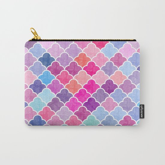 Watercolor Lovely Pattern CII Carry-All Pouch