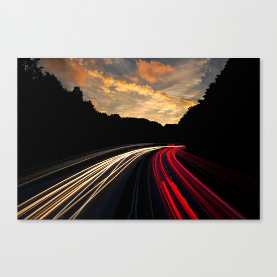 Highway to Adventure Canvas Print