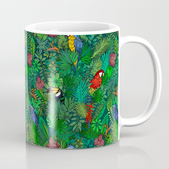 Jungle Bird Watching   Coffee Mug
