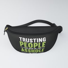 Asshole Crazy Funny Adult Humor Fanny Pack