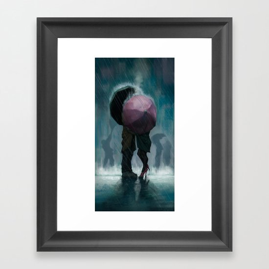 April Showers Framed Art Print