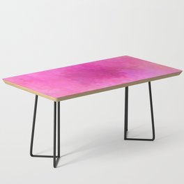 Bright Pink Shapes Coffee Table