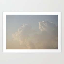 Soft Pastel Sunset Cloudscape | fine art | photo print Art Print