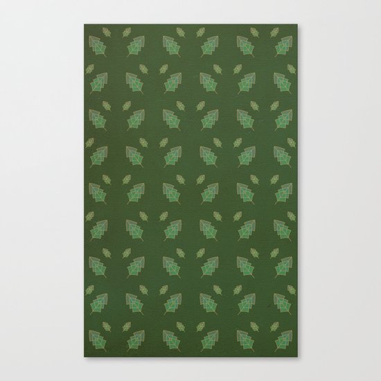 leaf pattern Canvas Print