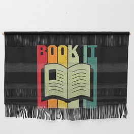 Book It Vintage Bookworm Wall Hanging