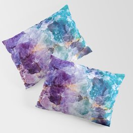 Multicolor quartz texture Pillow Sham