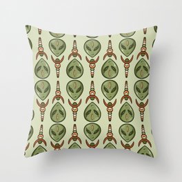 The Succulent Experience Throw Pillow