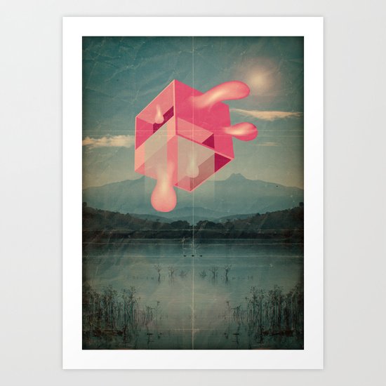 bucolico cubolo Art Print
