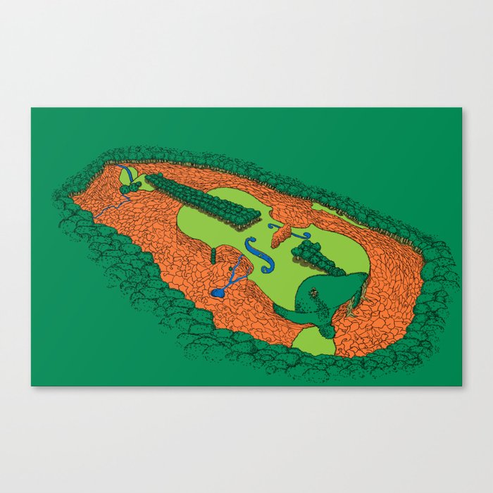 Fiddler's Green Canvas Print
