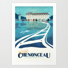 Château de Chenonceau Art Print