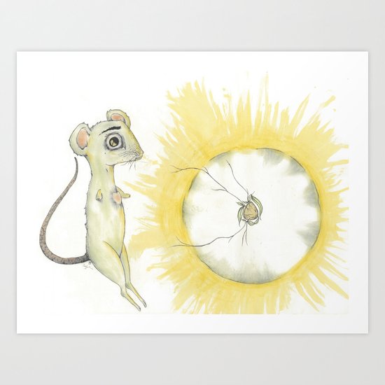 Meet me as I am Art Print