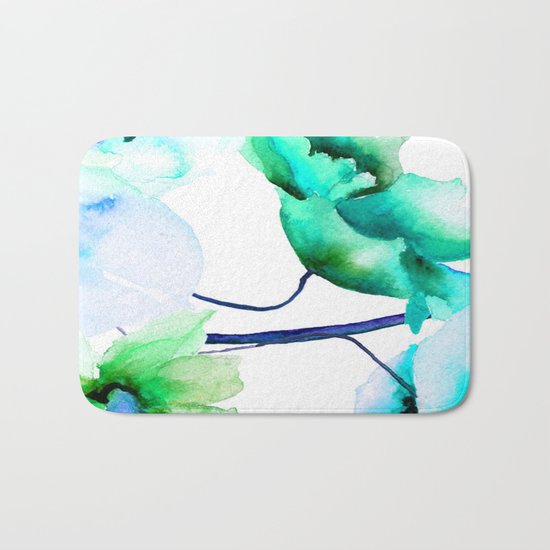 Flowers 05 Bath Mat
