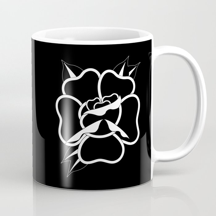 Black Rose I (black) Coffee Mug