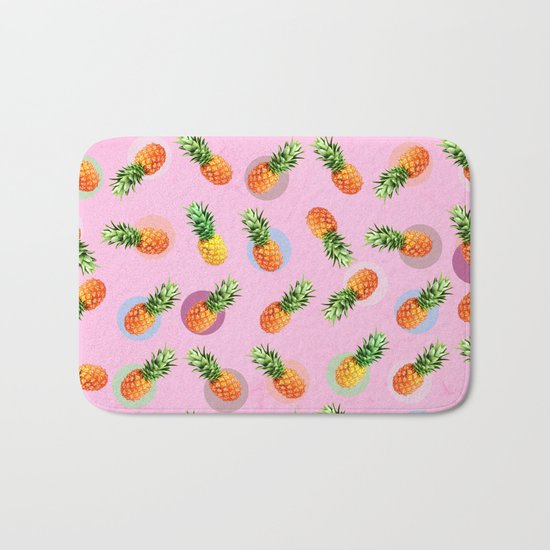 pineapple Bath Mat