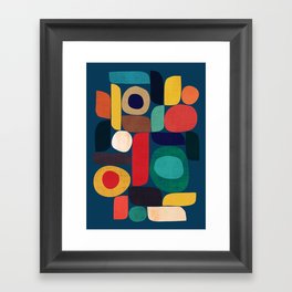 Miles and miles Framed Art Print