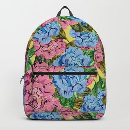 Peonies_Vintage Floral Backpack