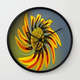 flower Wall Clock