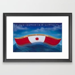 First Canadian Limousine Framed Art Print