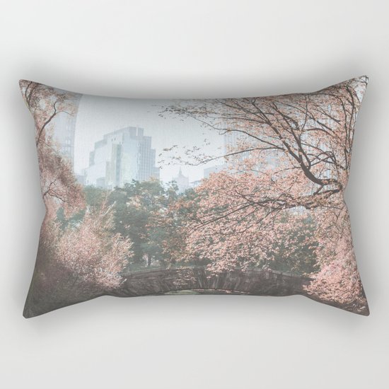Central Park Rectangular Pillow