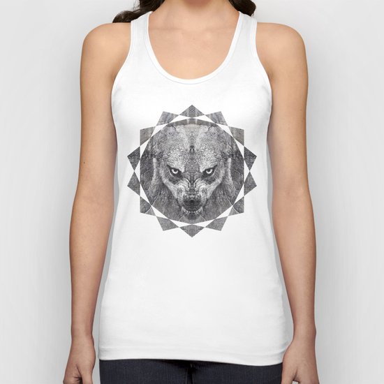 Canis Lupus II Unisex Tank Top